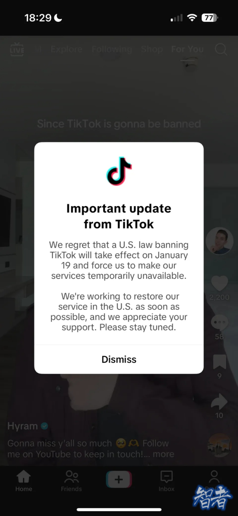 TikTok 在美命运再度转折，下线不到12小时宣布重新恢复服务-第4张图片.jpg